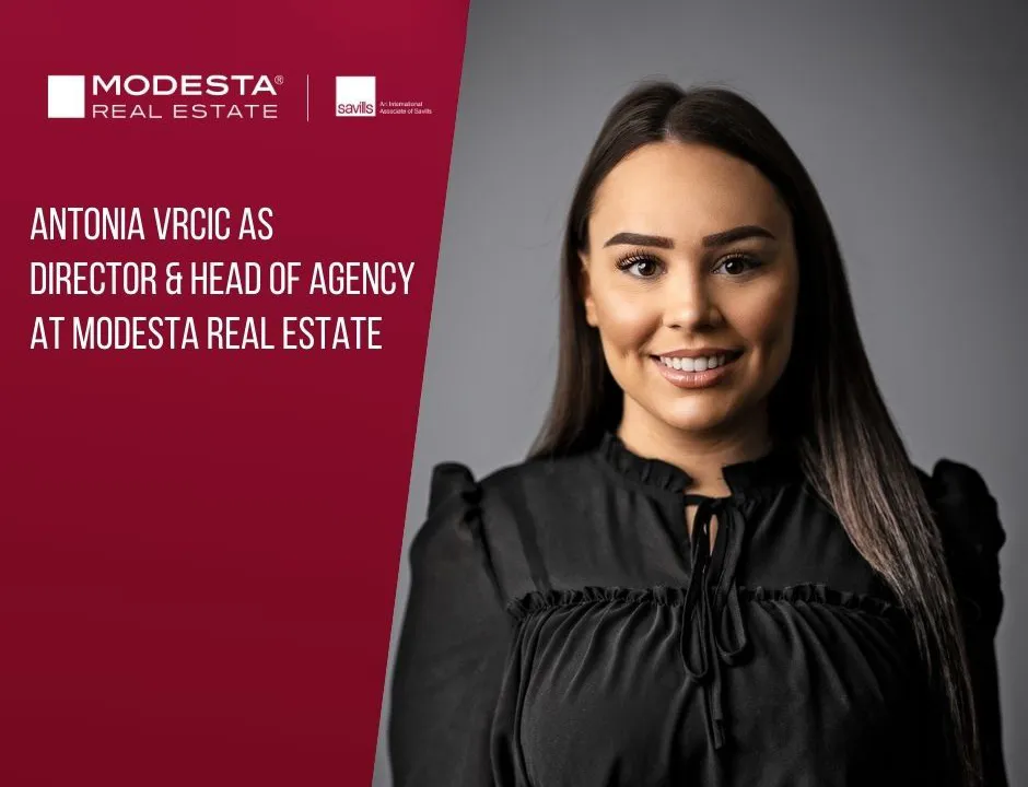 Antonia Vrcic als Director und Head of Agency bei Modesta Real Estate