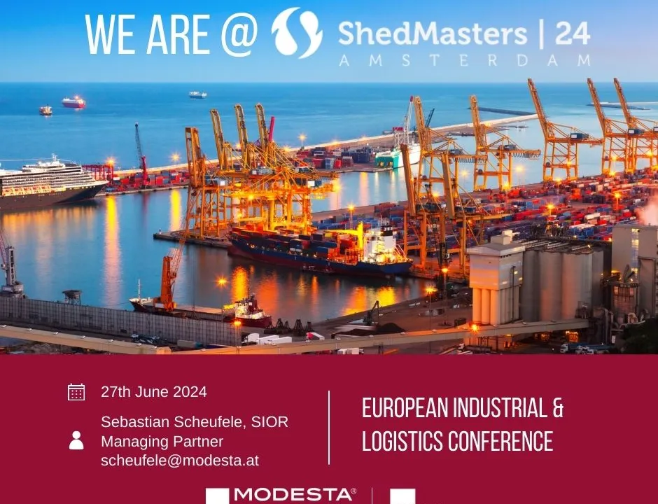 Modesta Real Estate at the ShedMasters Conference in Amsterdam